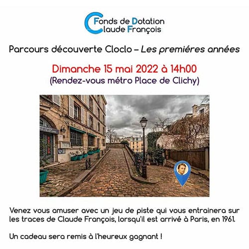 Parcours découverte Cloclo