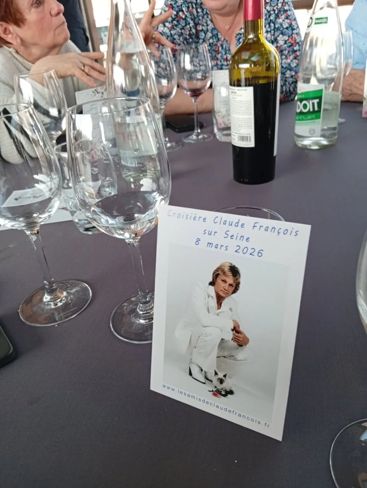 Claude François sur Seine