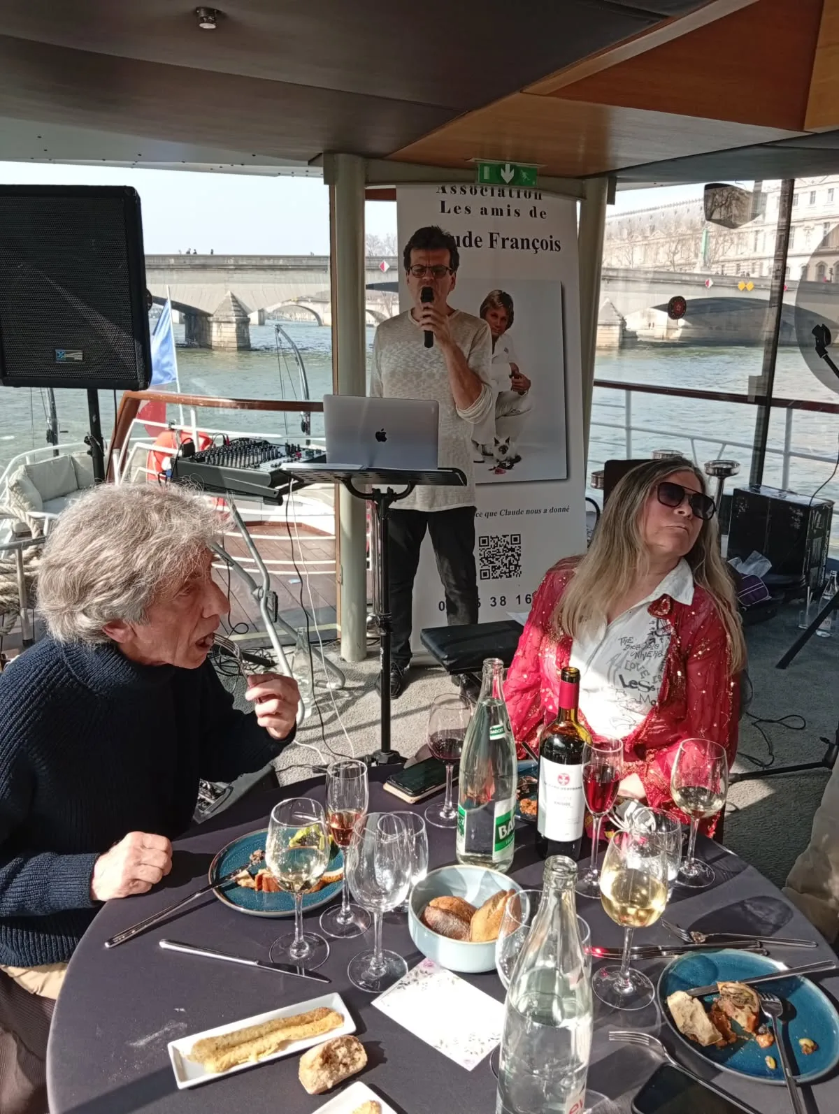 Claude François sur Seine