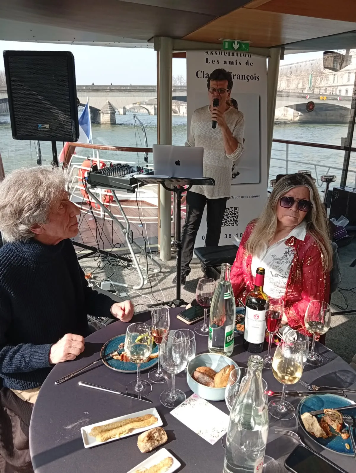 Claude François sur Seine