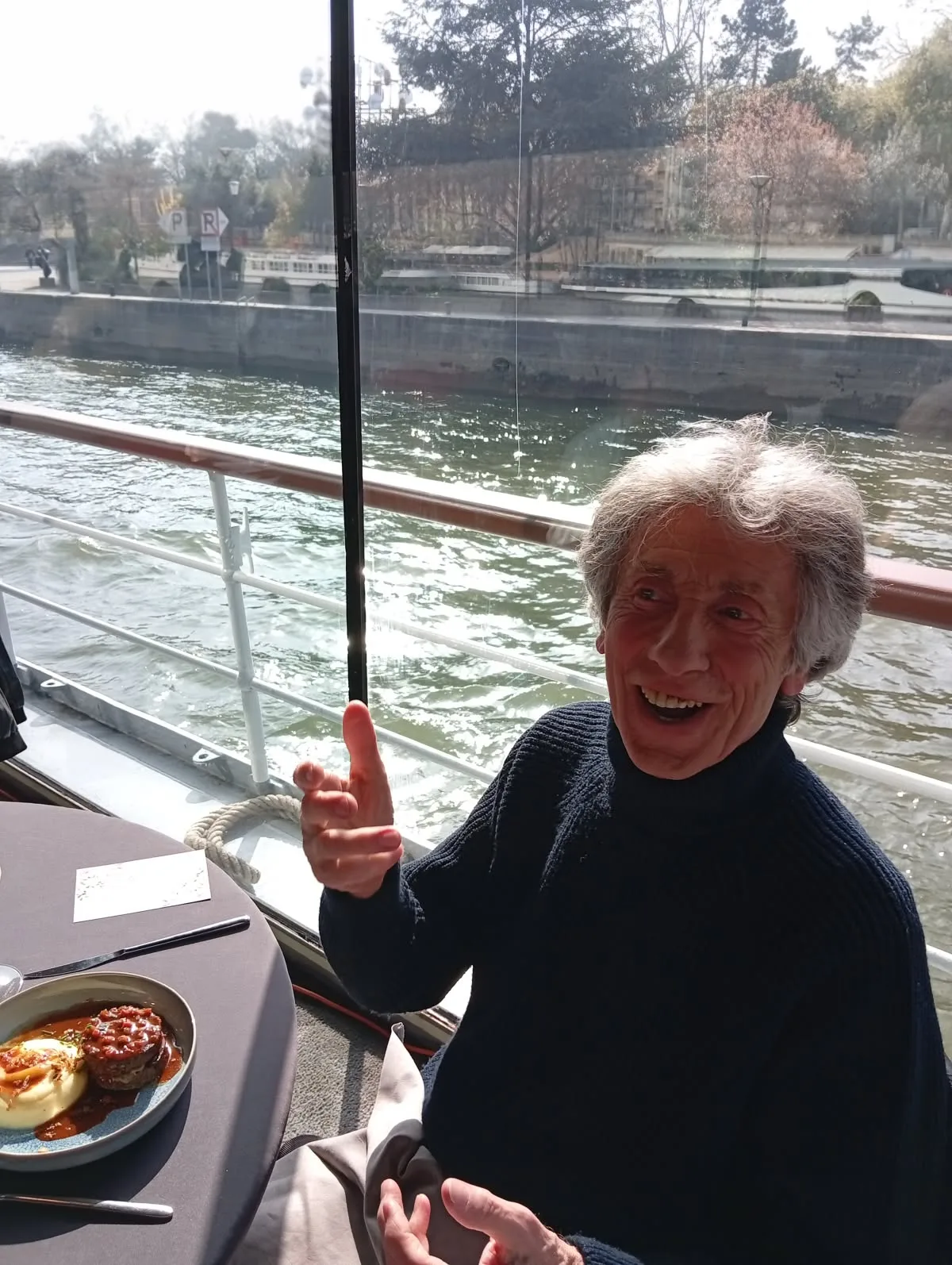 Claude François sur Seine