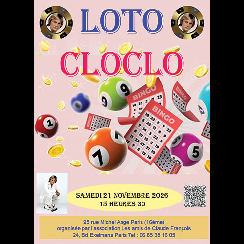Loto Cloclo - Samedi 21 novembre 2026