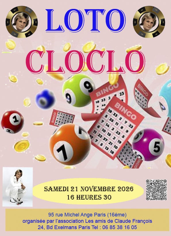 Loto Cloclo - Samedi 21 novembre 2026