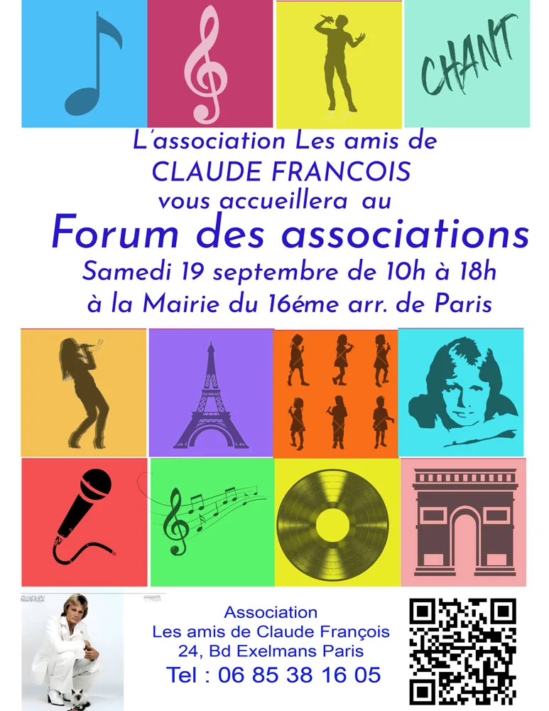 Forum des associations samedi 19 septembre 2026 Forum des associations samedi 19 septembre 2026