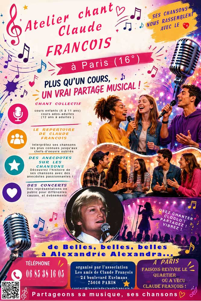 Atelier chant Claude François