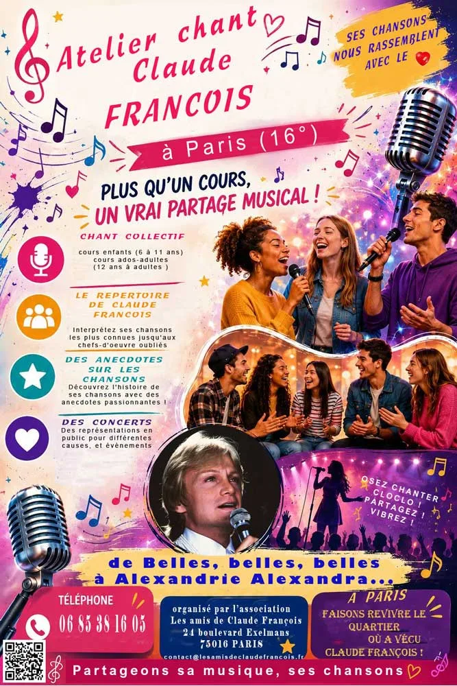 Atelier chant Claude François