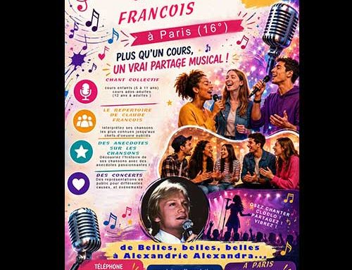 Atelier chant Claude François