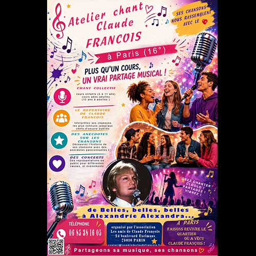 Atelier chant Claude François